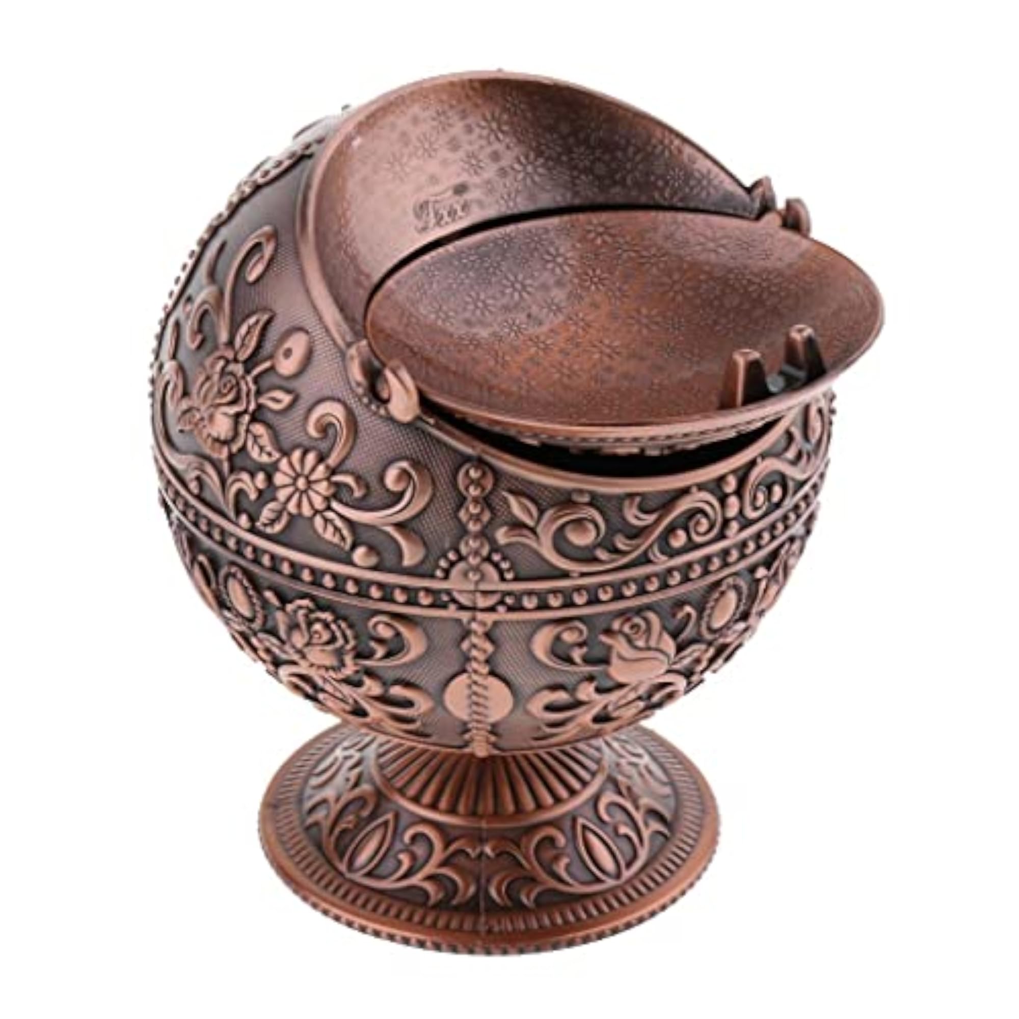 Unique Windproof Globe Cigar Ashtray with Lid